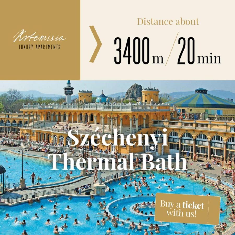 Artemisia Luxury Apartments Balcony II Budapest Luaran gambar